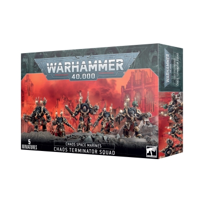 Warhammer 40,000 Chaos Space Marines Terminator Squad